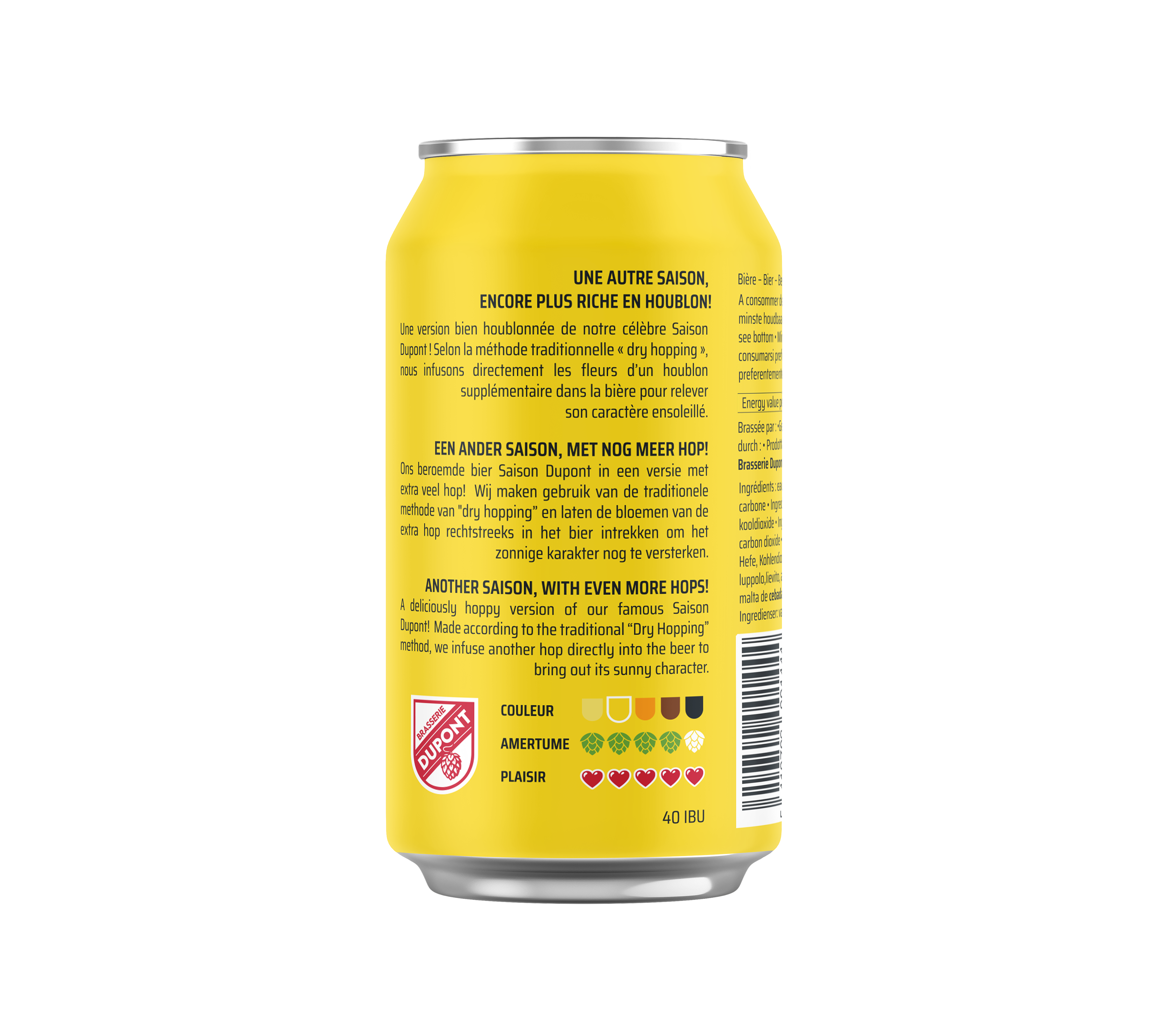 Saison Dupont Dry Hop - 33cl - étiquette avant